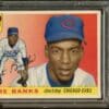 1955 Topps #28 Ernie Banks PSA 6.5 HOF (18989967) - Image 3