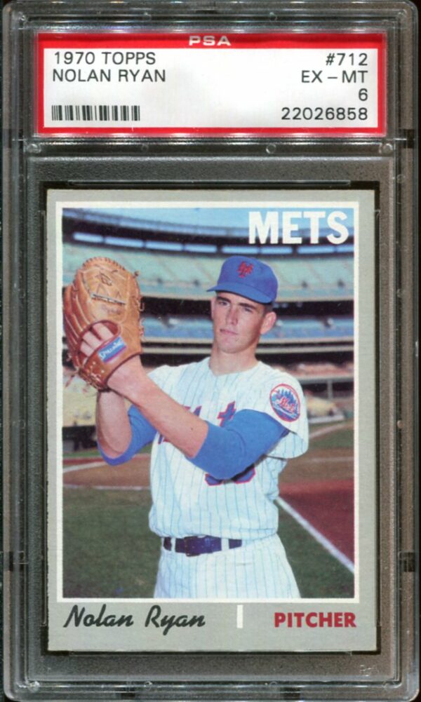 1970 Topps #712 Nolan Ryan PSA 6 HOF (22026858)