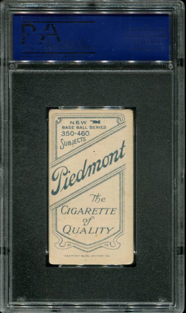 1909-11 T206 Piedmont John McGraw "Glove At Hip" PSA 3 HOF (04642762) - Image 2