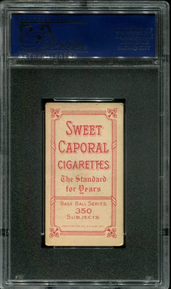 1909-11 T206 Sweet Caporal Addie Joss (Pitching) PSA 3 HOF (20041422) - Image 2