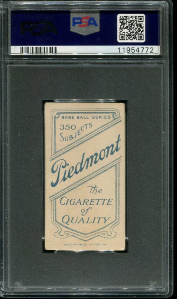 1909-11 T206 Piedmont 350 Elmer Flick PSA 4 HOF (11954772) - Image 2