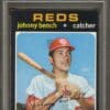 1971 Topps Johnny Bench #250 HOF  PSA 6  (56266183)