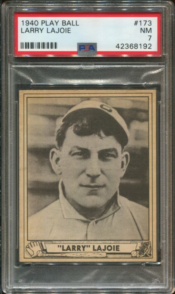 1940 Play Ball #173 Napoleon Lajoie PSA 7 HOF (42368192)