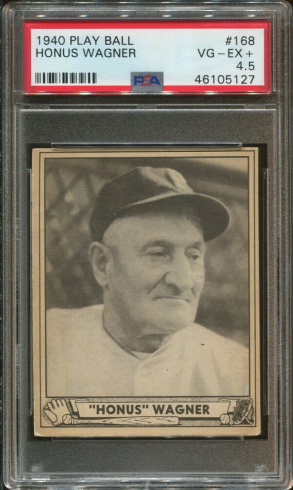 1940 Play Ball #168 Honus Wagner PSA 4.5 HOF (46105127)
