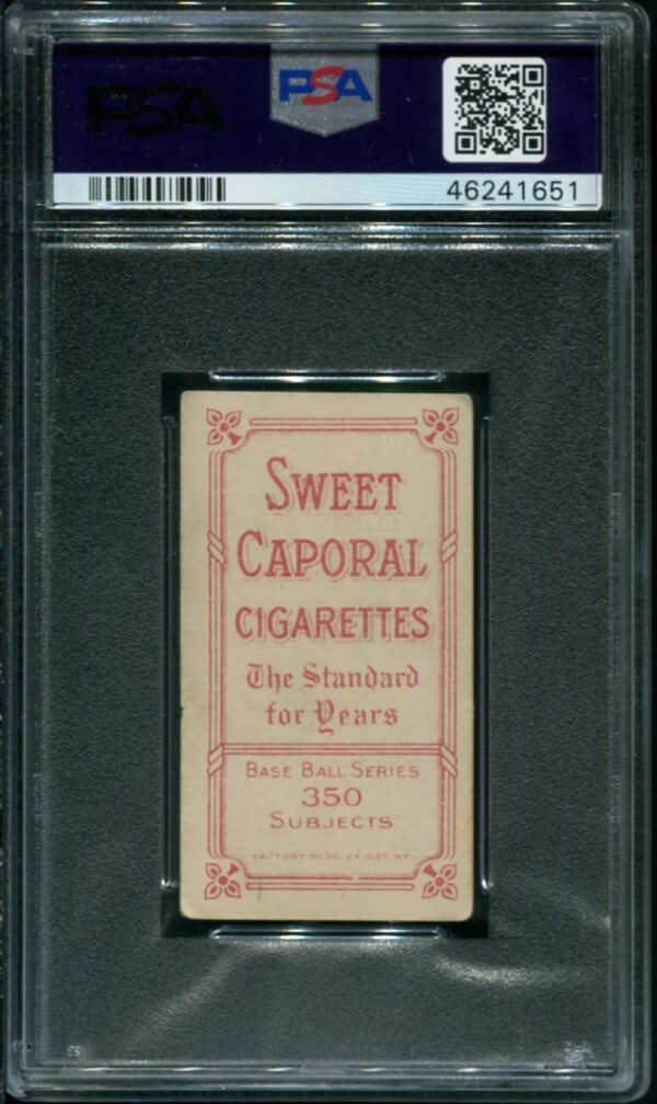 1909-11 T206 Sweet Caporal 350/30 Vic Willis Portrait PSA 3 HOF (46241651) - Image 2