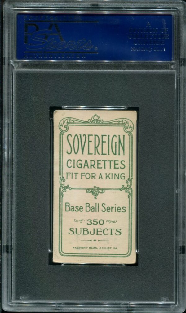 1909-11 T206 Sovereign Ed Walsh PSA 4 HOF (17222465) - Image 2