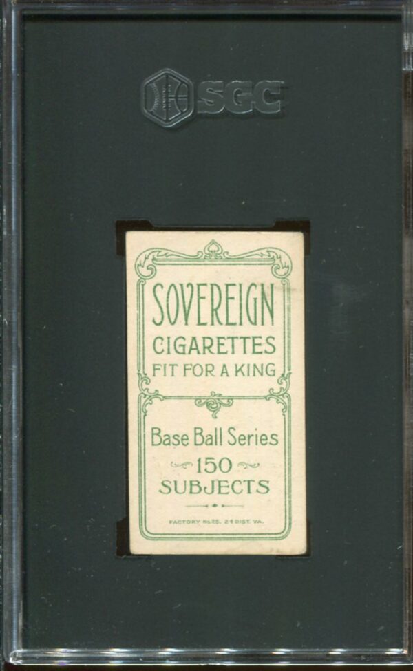 1909-11 Sovereign T206 Cy Young SGC 3.5 HOF (7551460) - Image 2