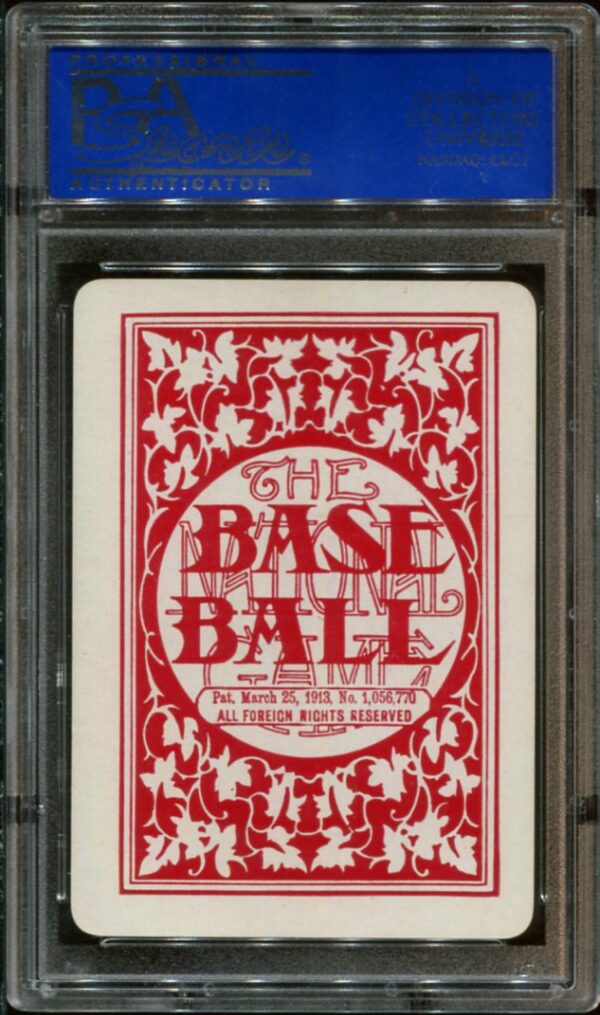 1913 National Game Hughie Jennings PSA 9 POP 15 HOF (40229507) - Image 2