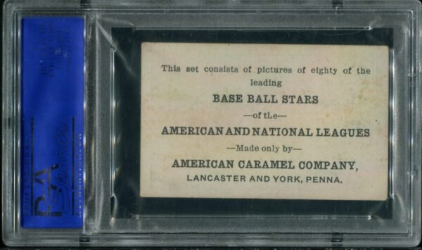1921 E121 American Caramel Eddie Collins (Series Of 80) PSA 4 HOF (31377050) - Image 3