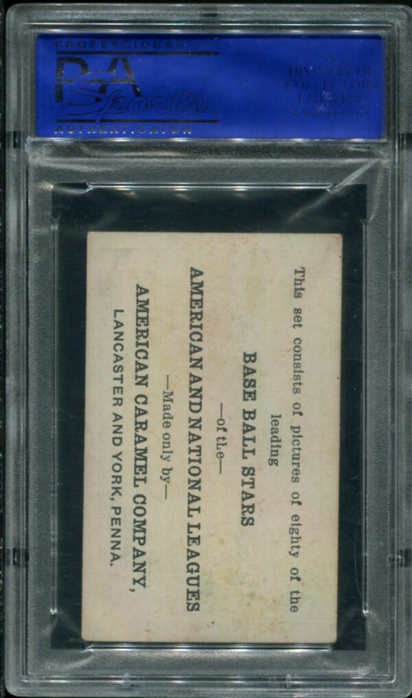 1921 E121 American Caramel Eddie Collins (Series Of 80) PSA 4 HOF (31377050) - Image 2
