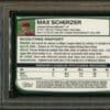 2008 Bowman Chrome Draft #BDP33 Max Scherzer RC PSA 9 (51692333) - Image 3