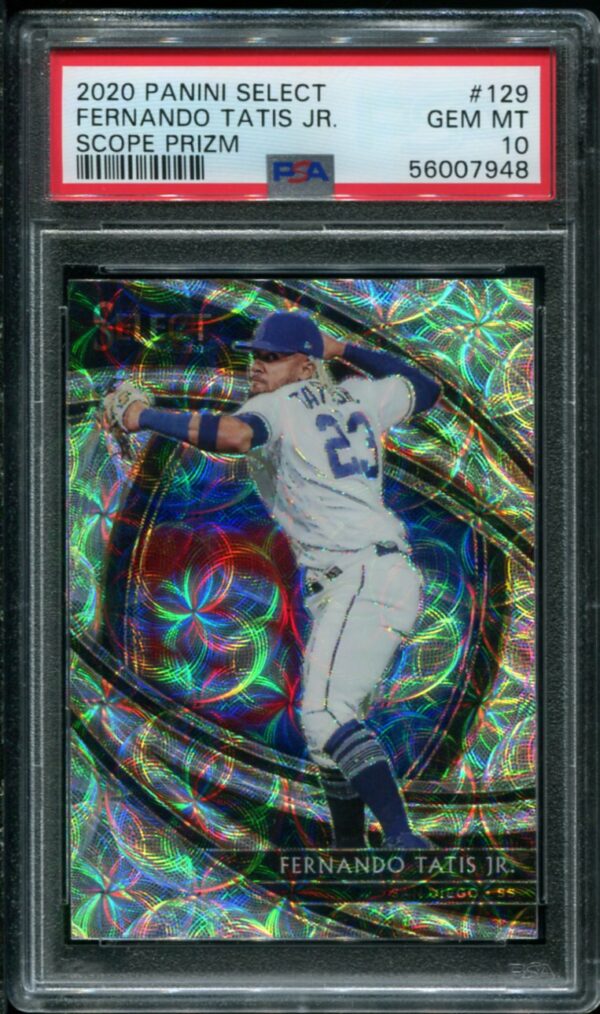 2020 Panini Select Scope Prizm #129 Fernando Tatis, Jr. PSA 10 (56007948)
