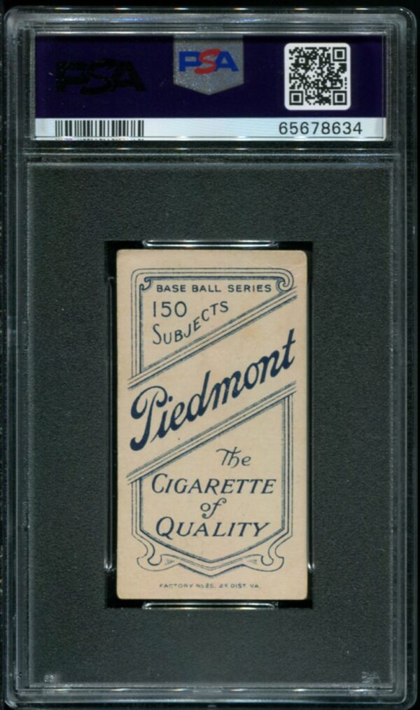 1909-11 T206 Piedmont 150 John McGraw "Finger In Air" PSA 3 HOF (65678634) - Image 2