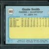 1982 Fleer #582 Ozzie Smith PSA 10 HOF (17929933) - Image 3
