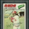 1977 Topps #100 Joe Morgan PSA 8 HOF (68378596)