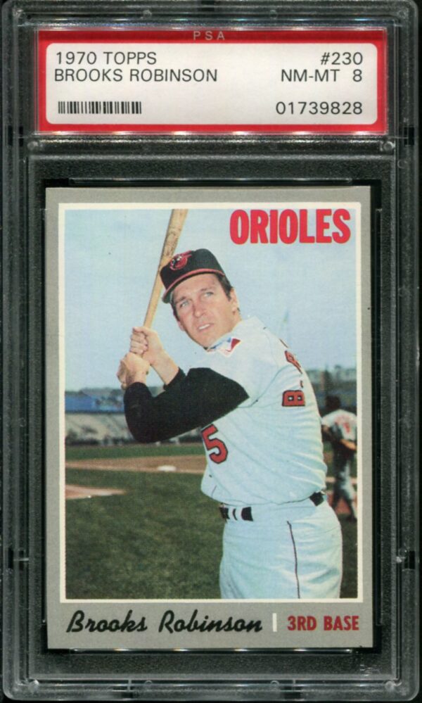 1970 Topps #230 Brooks Robinson PSA 8 HOF (01739828)