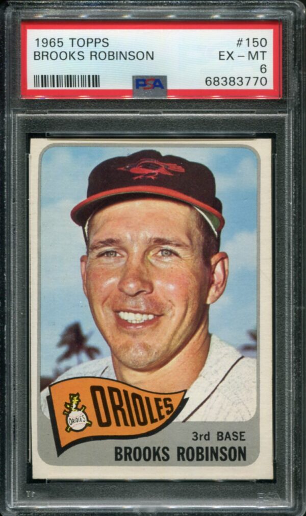 1965 Topps #150 Brooks Robinson PSA 6 HOF (68383770)