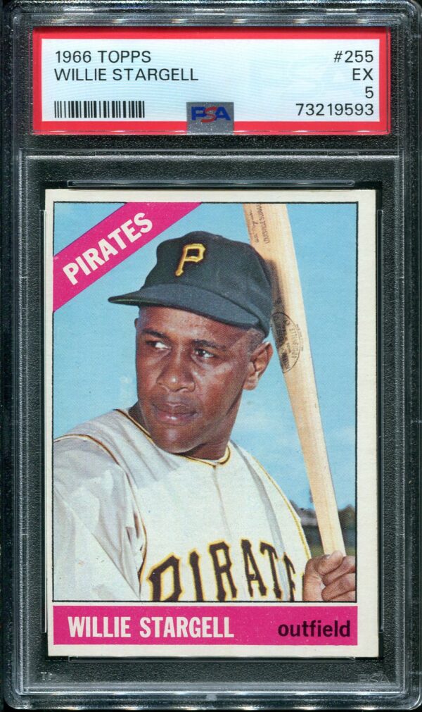 1966 Topps #255 Willie Stargell PSA 5 Baseball Card