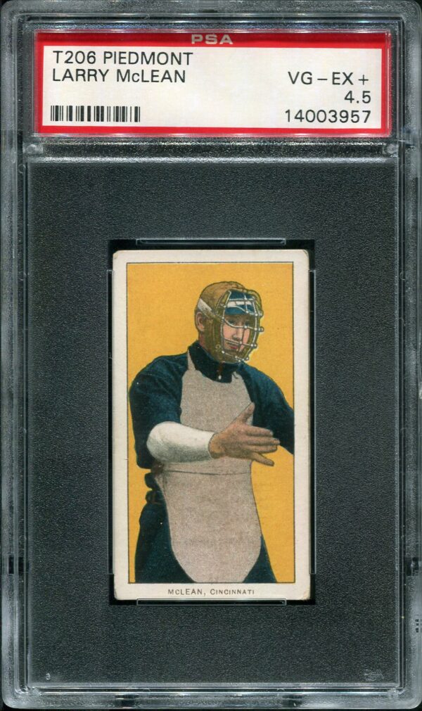 1909-11 T206 Larry McLean PSA 4.5 Baseball Card Front