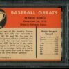 Authentic 1961 Fleer #34 Lefty Gomez PSA 7 Baseball Card