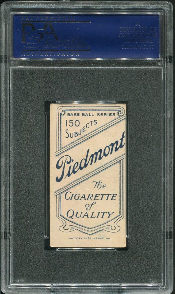 1909-11 T206 Piedmont Bob Ganley PSA 4 Baseball Card