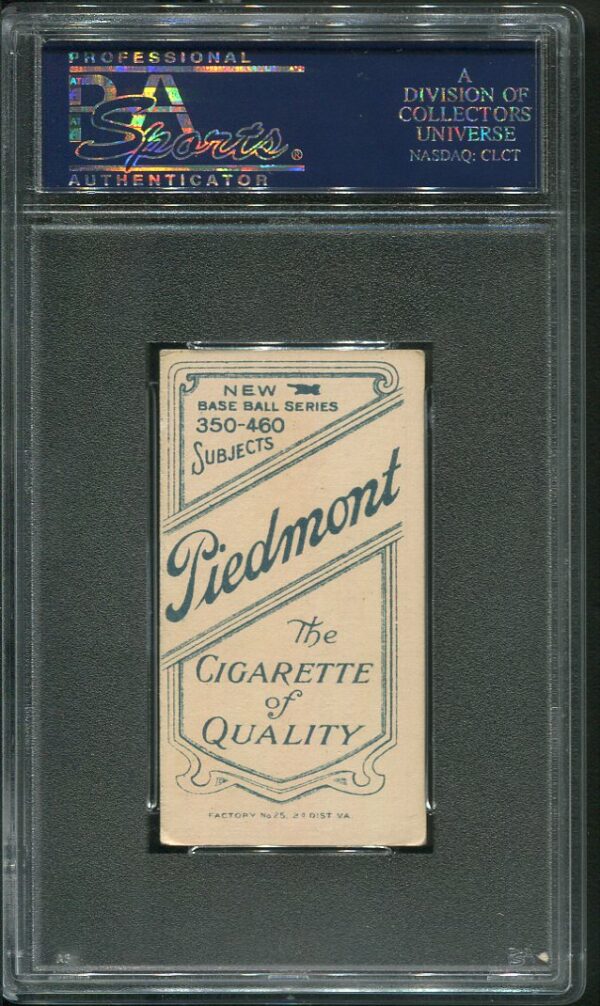 1909-11 T206 Piedmont 350-460/25 Harry McIntyre (Brooklyn & Chicago) PSA 4.5 Baseball Card