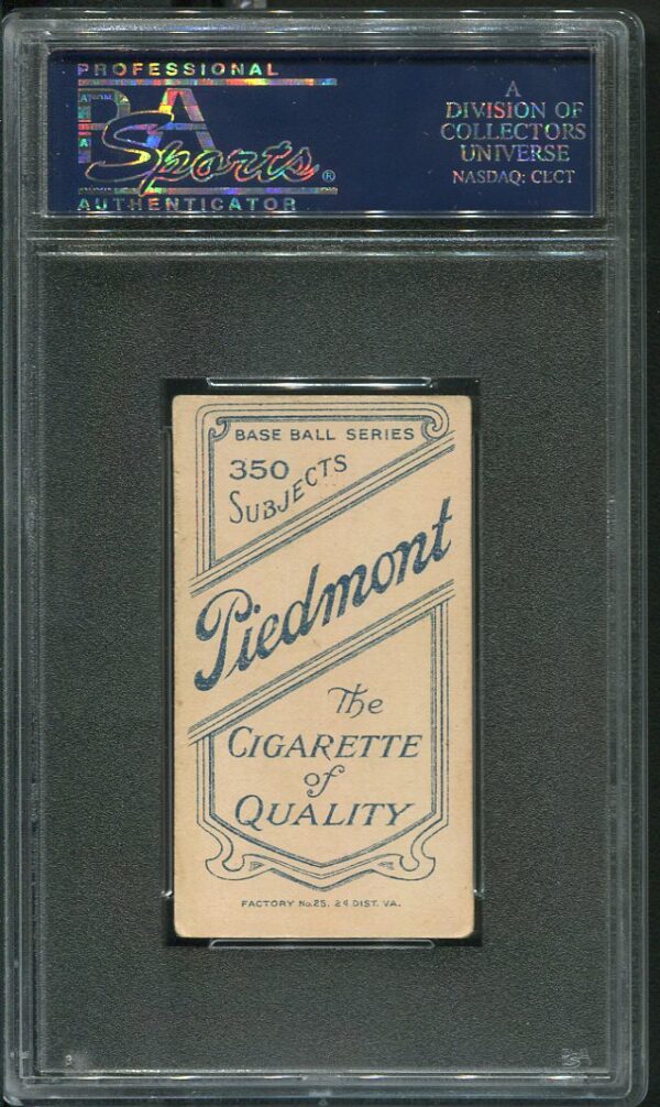 1909-11 T206 Piedmont 350 Lucky Wright PSA 4 Baseball Card