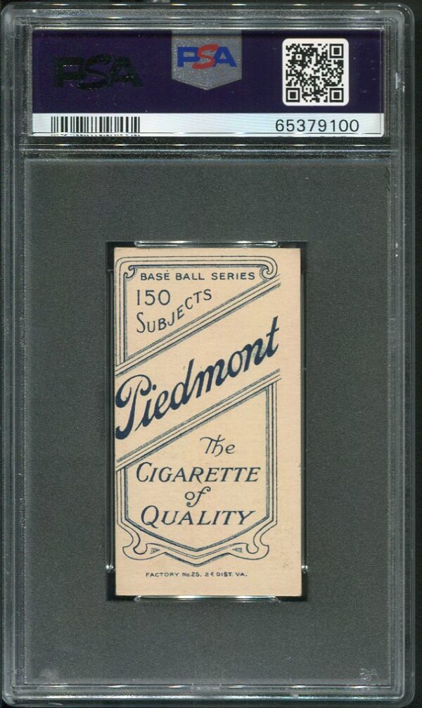 1909-11 T206 Piedmont 150 Billy Sullivan PSA 4 Baseball Card