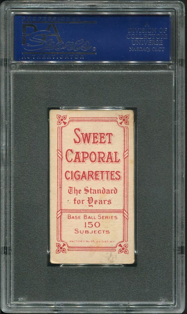 1909-11 T206 Sweet Caporal Bill Hinchman (Cleveland) PSA 4 Baseball Card