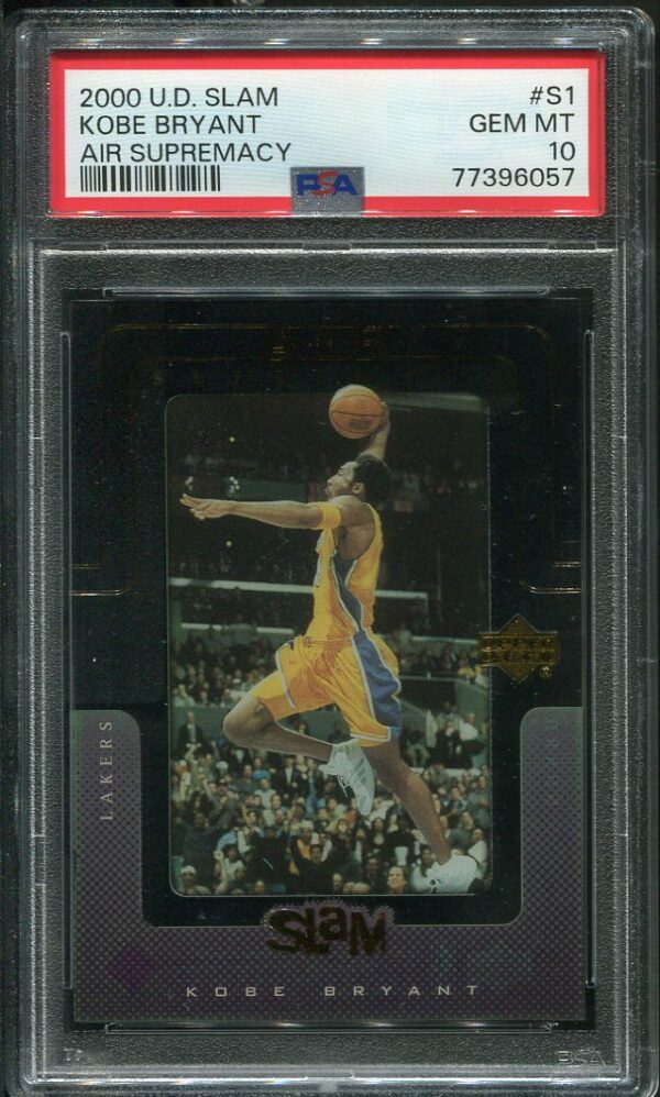 Authentic 2000 Upper Deck Slam #S1 Air Supremacy PSA 10 Basketball Card