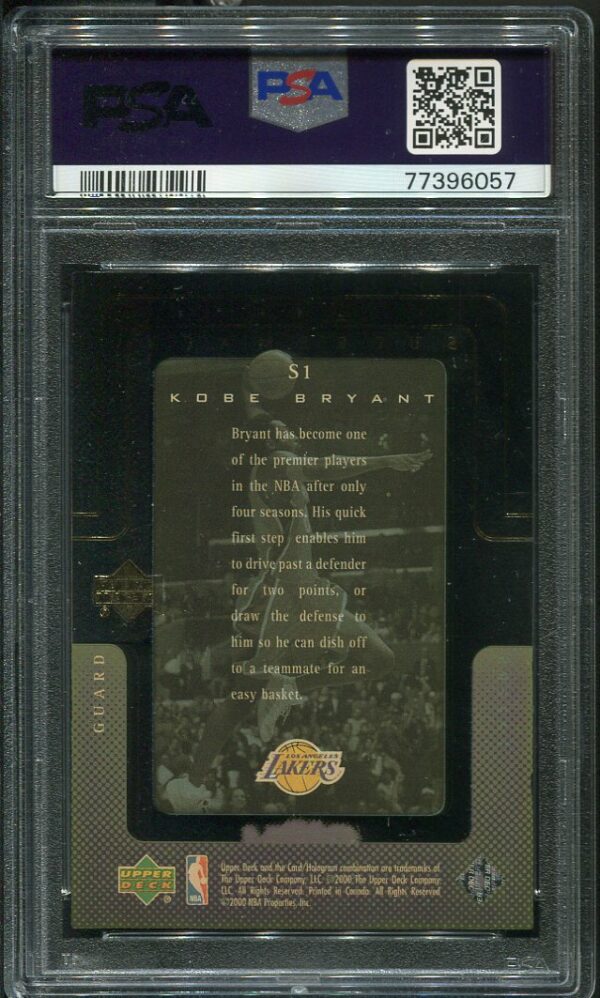 Authentic 2000 Upper Deck Slam #S1 Air Supremacy PSA 10 Basketball Card