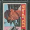 Authentic 1960 Topps #56 Steve Korcheck PSA 8 Baseball Card