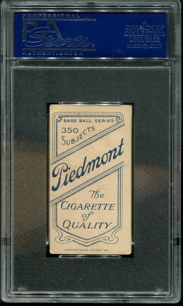 1909-11 T206 Piedmont Frank LaPorte PSA 5 Baseball Card