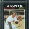 Authentic 1971 Topps #325 Juan Marichal PSA 6 Baseball Card