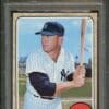 Authentic 1968 Topps #280 Mickey Mantle PSA 6 Baseball Card