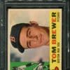 Authentic 1960 Topps #439 Tom Brewer PSA 7 Baseball Card