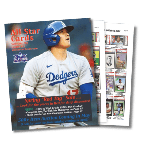 All Star Cards Catalog Shohei Ohtani
