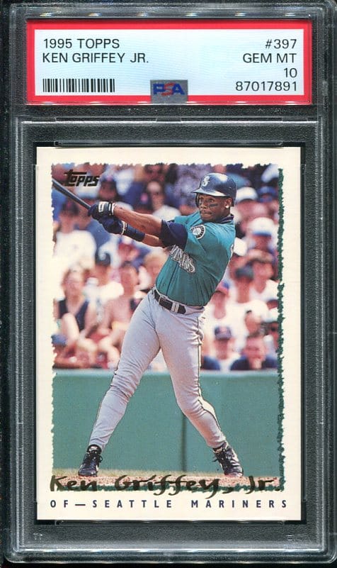 1995 Topps #397 Ken Griffey, Jr. PSA 10 Baseball Card