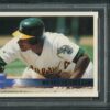 Authentic 1996 Topps #397 Rickey Henderson PSA 9 Baseball Card