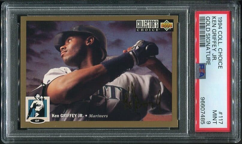 1994 Upper Deck Collector's Choice #117 Ken Griffey, Jr. Gold