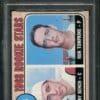 Authentic 1968 Topps #247 Johnny Bench Rookie Baseball Card