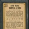 Authentic 1968 Topps #247 Johnny Bench Rookie Baseball Card