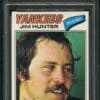 Authentic 1977 Topps #280 Jim "Catfish" Hunter PSA 8 Baseball Card