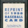 1991 East Coast National Stan Musial (1958 Topps Reprint) PSA 10 Baseball Card
