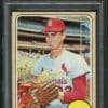 Authentic 1968 Topps #408 Steve Carlton PSA 8 Baseball Card