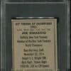 1951 Berk Ross #2-5 Joe DiMaggio PSA 6 Baseball Card