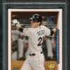 Authentic 2014 Topps #358 Christina Yelich PSA 10 Baseball Card