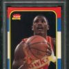 1986 Fleer #121 Dominique Wilkins PSA 7 Rookie Basketball Card