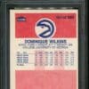 1986 Fleer #121 Dominique Wilkins PSA 7 Rookie Basketball Card