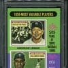Authentic 1975 Topps #194 (1956 MVP's) Mickey Mantle/Don Newcombe PSA 9 Baseball Card